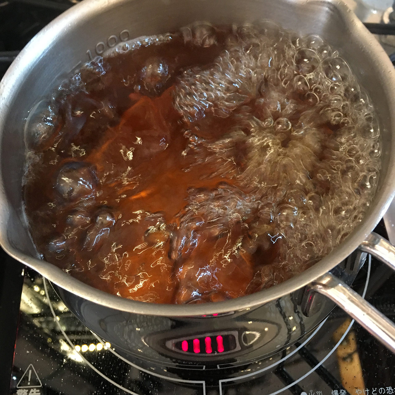 シロップ作り