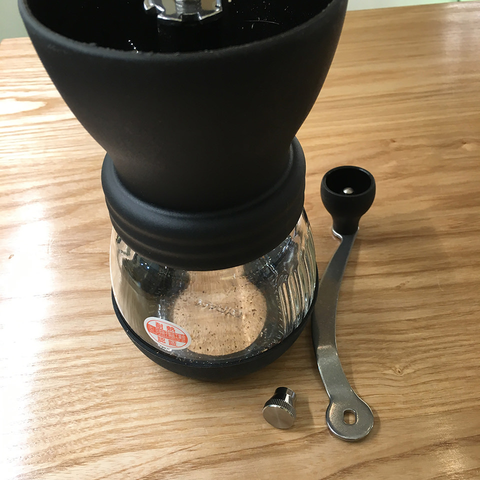 ハリオセラミックコーヒーミル・スケルトン