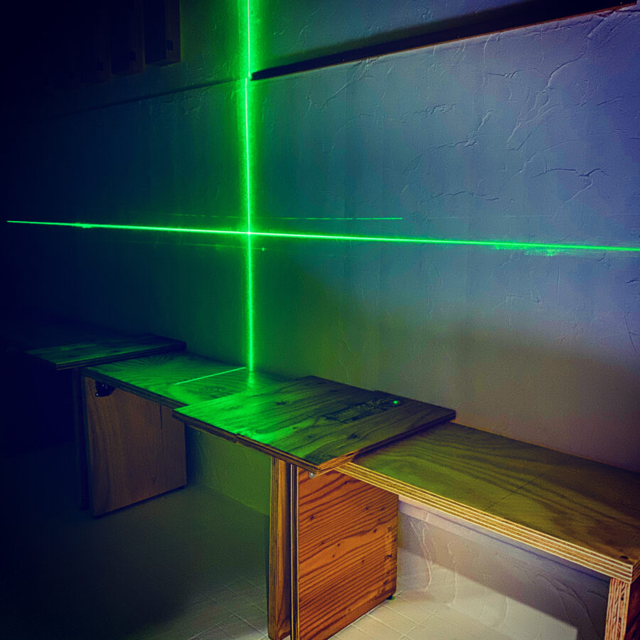 店内改装工事進行中