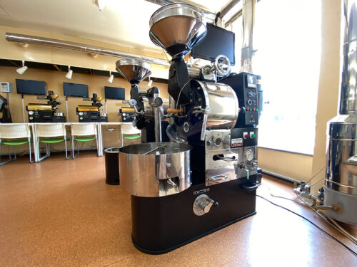 富士珈機焙煎機見学