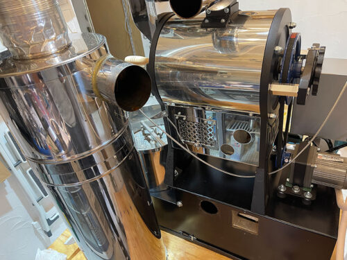 富士焙煎機R101メンテナンス