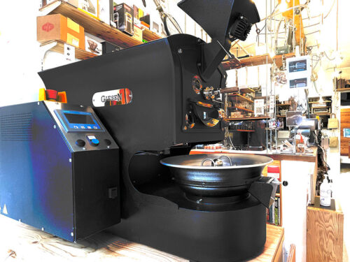 ギーセン焙煎機始動