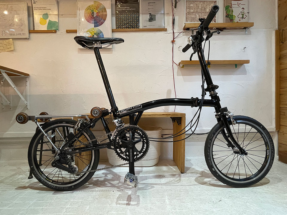 BROMPTON ブロンプトン 純正前輪ホイールBlack Editon新車外-