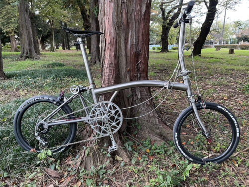 BROMPTON(ブロンプトン)改造カスタム軽量化