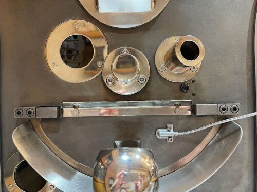 ギーセン焙煎機プローブ位置改良