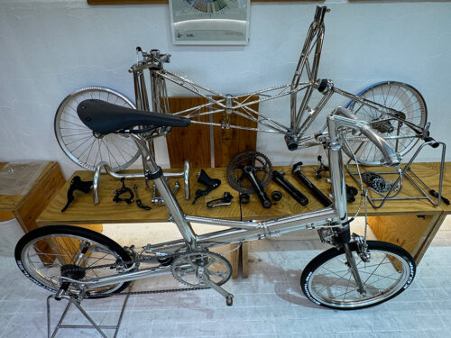 BSモールトン改造記6／ダブルパイロン