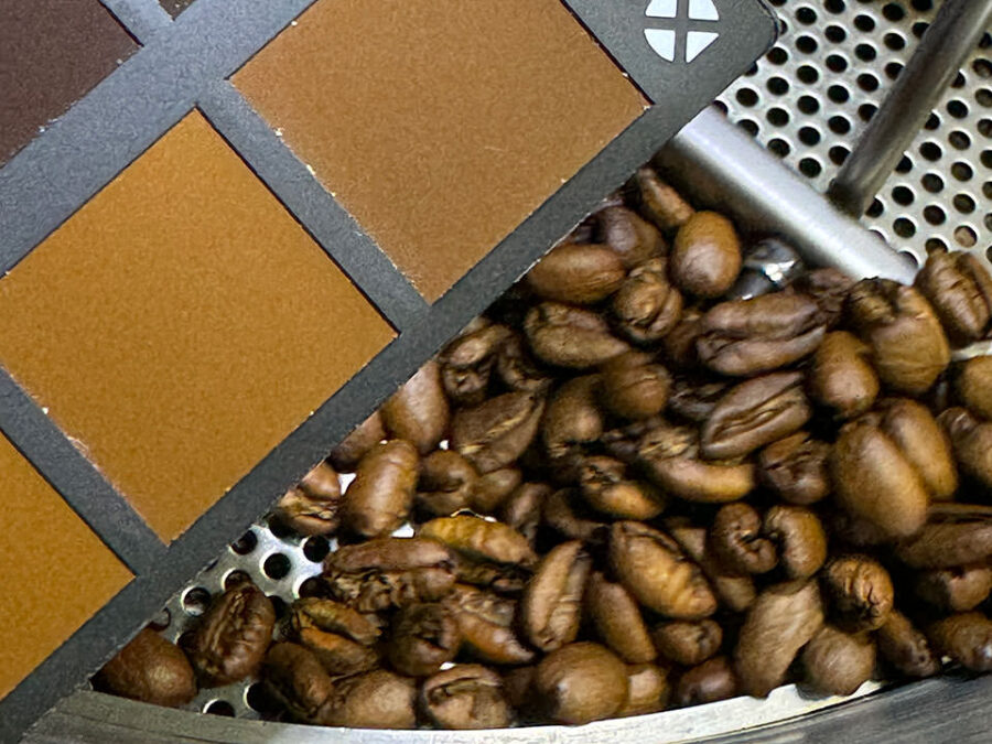 焙煎中期〜仕上げ