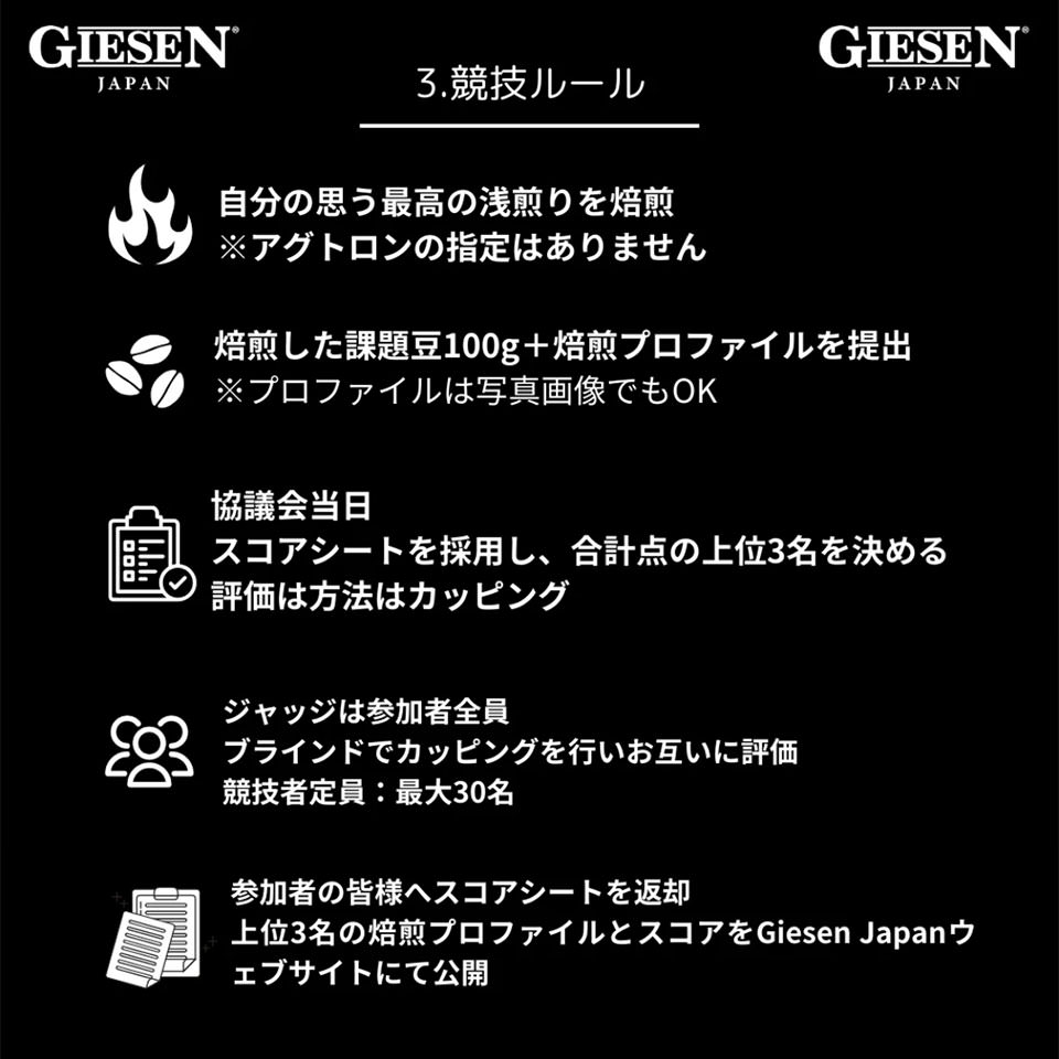 GiesenRoastRumble2025競技ルール