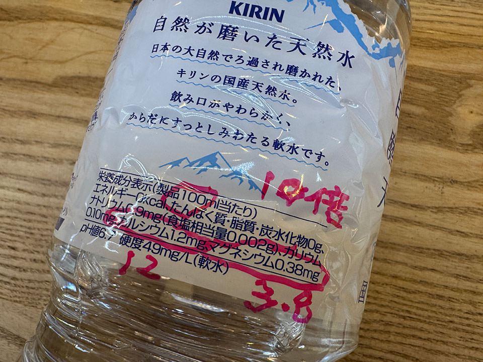 2025年度のキリンの軟水